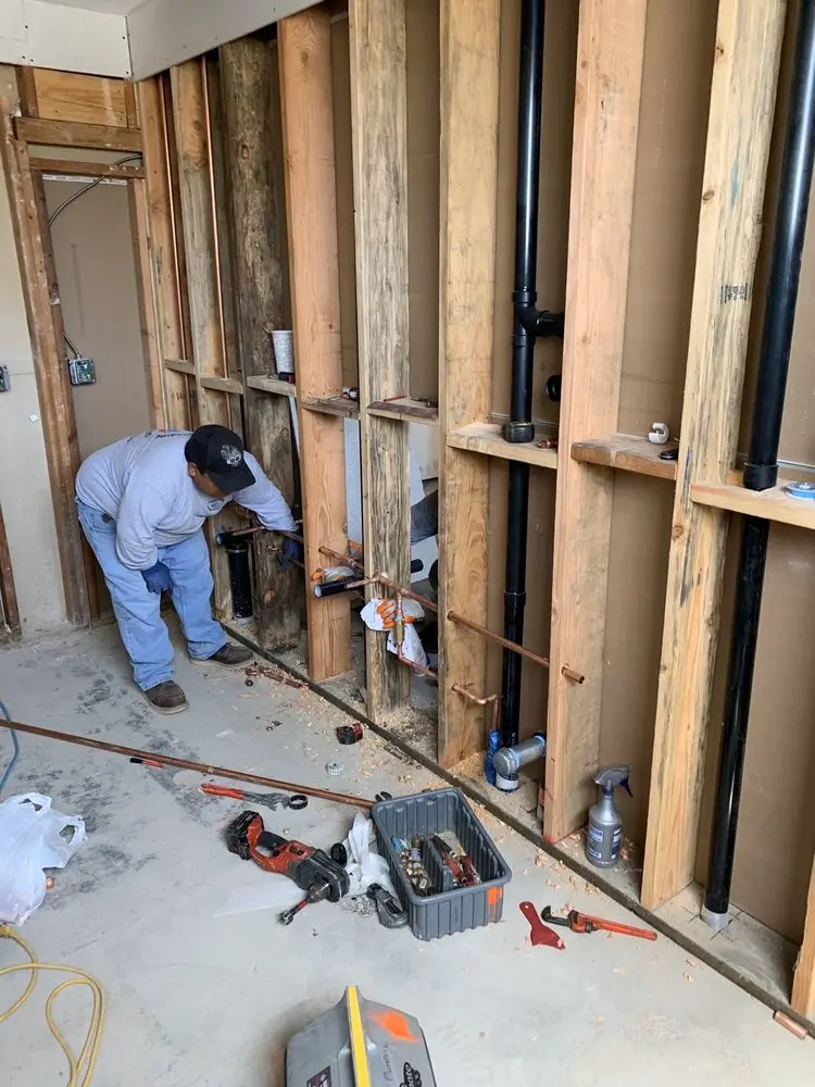 Commercial rough-in plumbing for Commercial Plumbing in Slidell